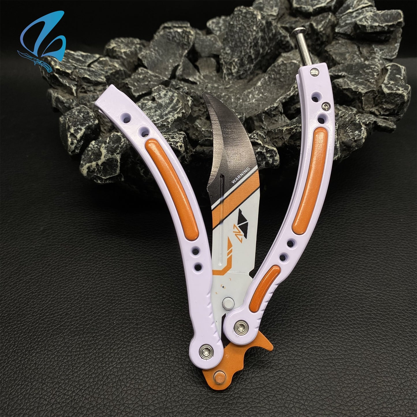 CSGO Asiimov Butterfly Knife Trainer Asiimov Skin Balisong Trainer