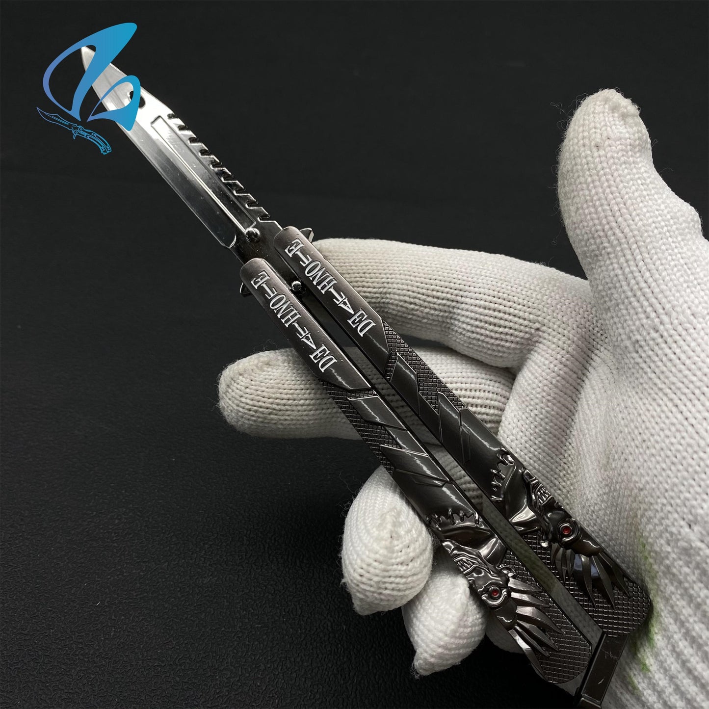 Death Book Butterfly Knife Death Book Balisong Fan Art For Display Only