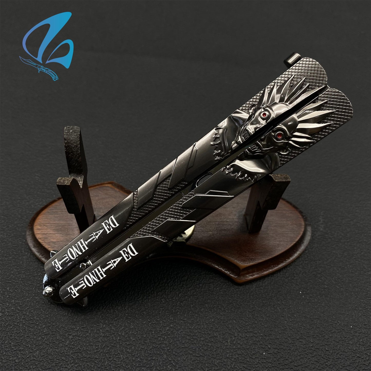 Death Book Butterfly Knife Death Book Balisong Fan Art For Display Only