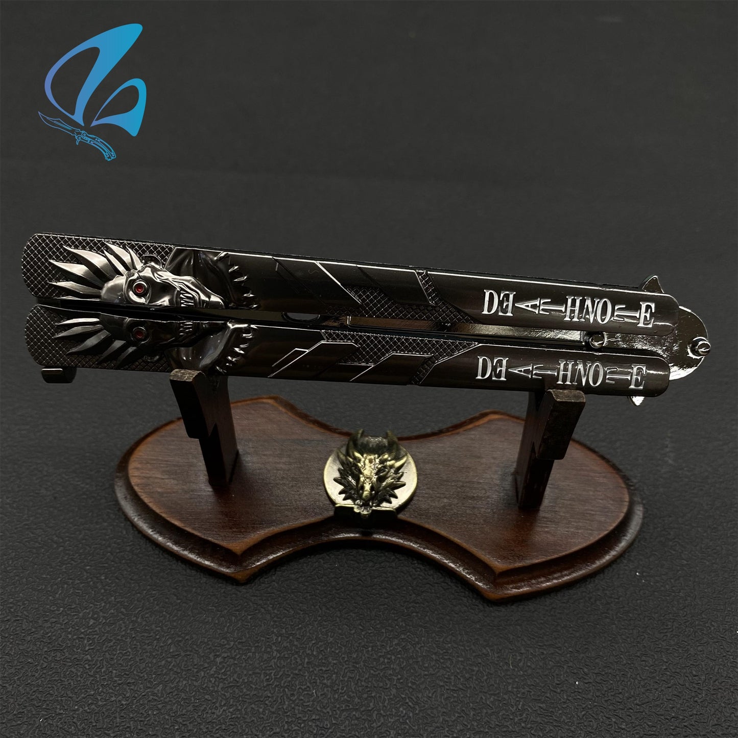 Death Book Butterfly Knife Death Book Balisong Fan Art For Display Only