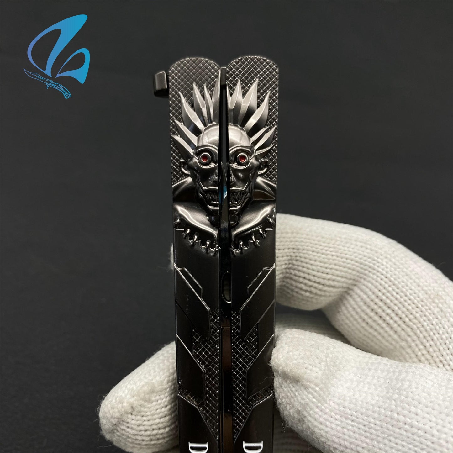 Death Book Butterfly Knife Death Book Balisong Fan Art For Display Only