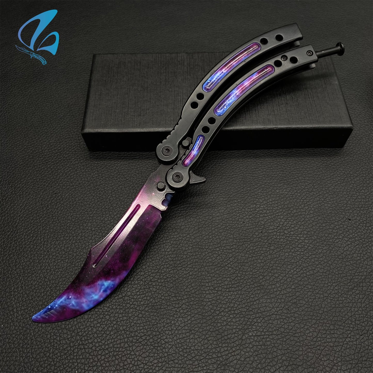 CSGO Doppler Butterfly Knife Trainer Doppler Skin Balisong Trainer