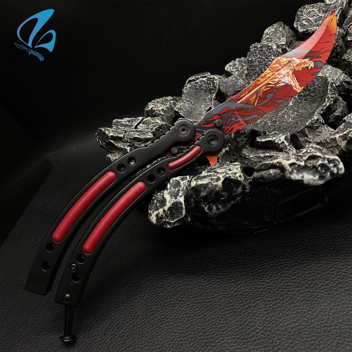 CSGO Howl Butterfly Knife Trainer Howl Skin Balisong Trainer