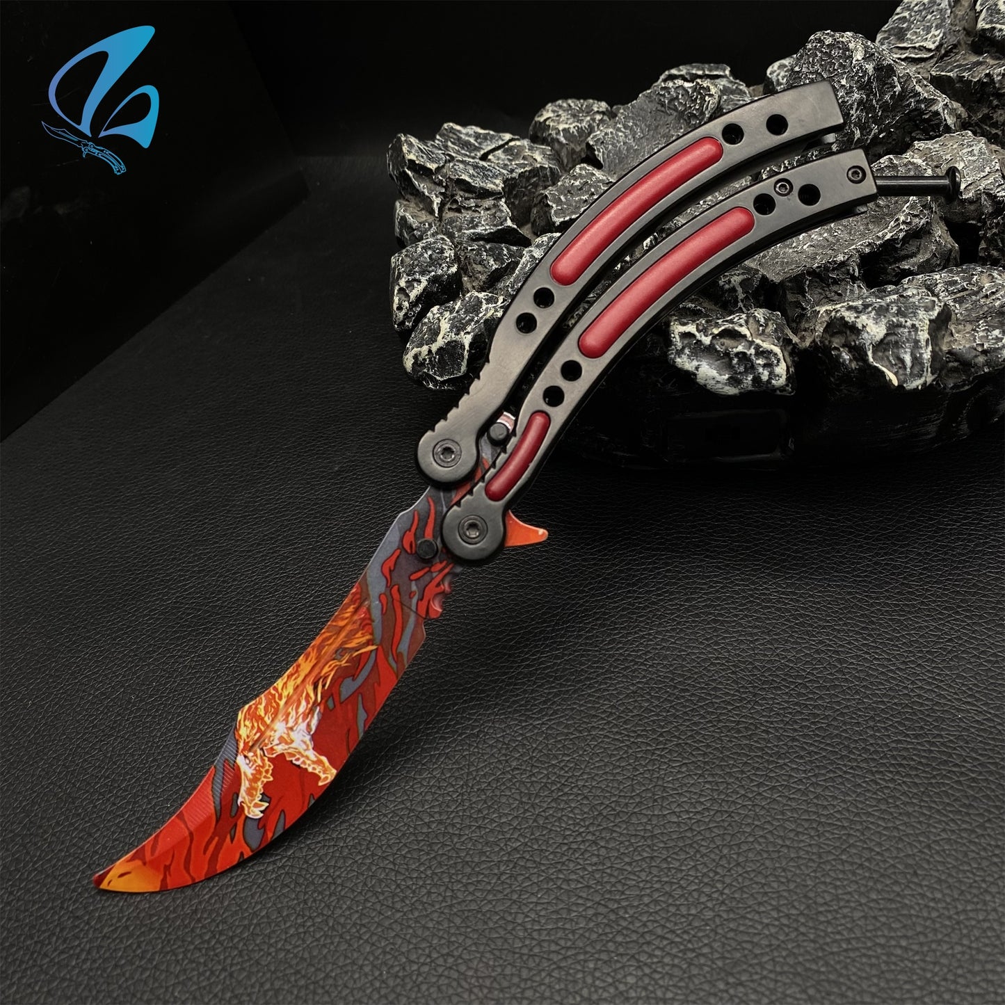 CSGO Howl Butterfly Knife Trainer Howl Skin Balisong Trainer