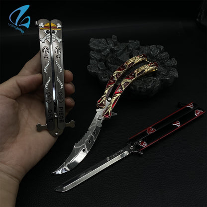 Mystery Fan Art Butterfly Knife Random 1 PC