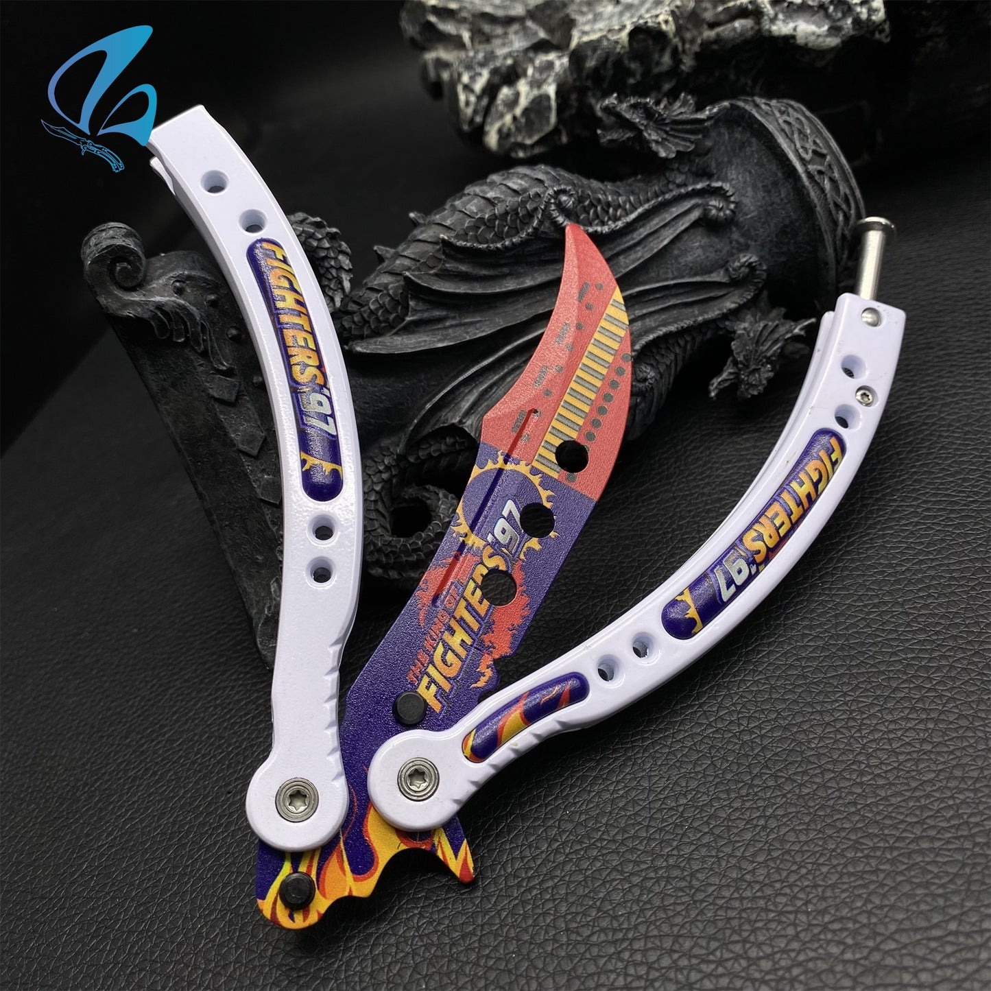 CSGO 97 Fighter Butterfly Knife Trainer 97 Fighter Skin Balisong Trainer