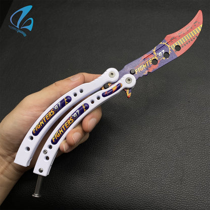 CSGO 97 Fighter Butterfly Knife Trainer 97 Fighter Skin Balisong Trainer