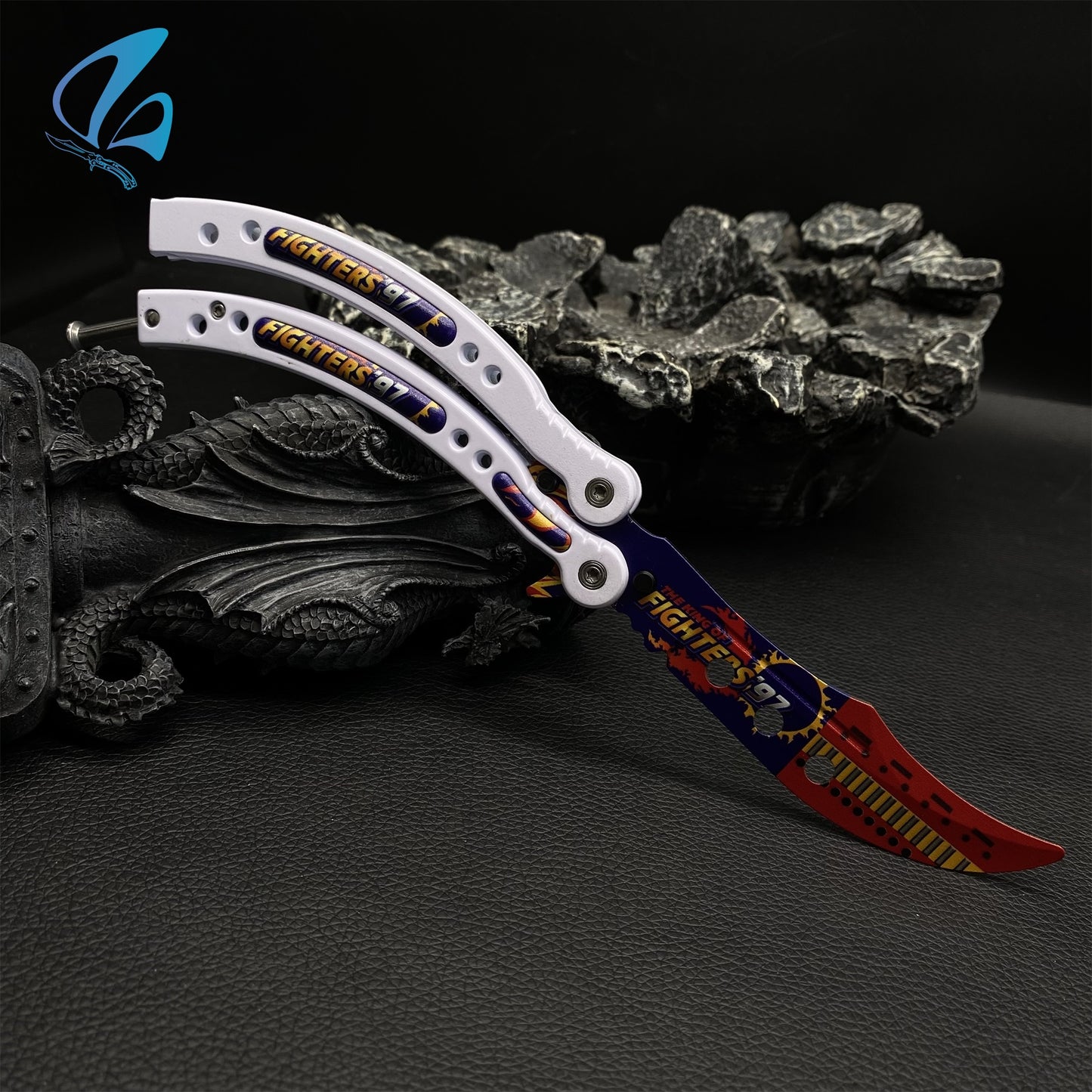 CSGO 97 Fighter Butterfly Knife Trainer 97 Fighter Skin Balisong Trainer