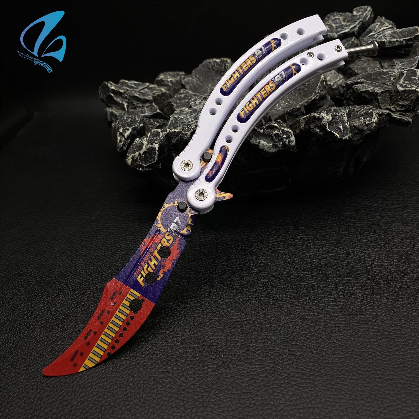 CSGO 97 Fighter Butterfly Knife Trainer 97 Fighter Skin Balisong Trainer