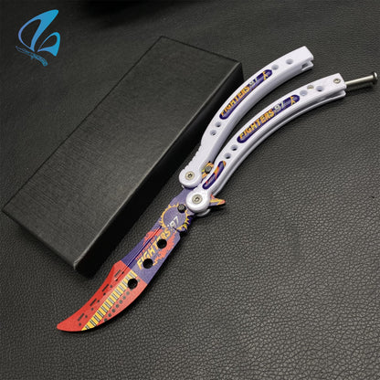 CSGO 97 Fighter Butterfly Knife Trainer 97 Fighter Skin Balisong Trainer