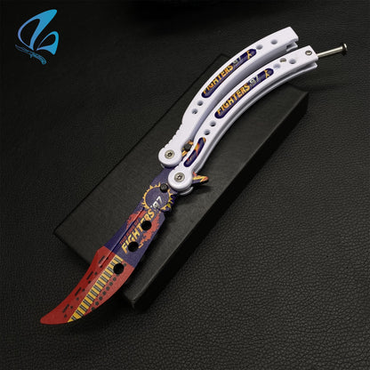 CSGO 97 Fighter Butterfly Knife Trainer 97 Fighter Skin Balisong Trainer