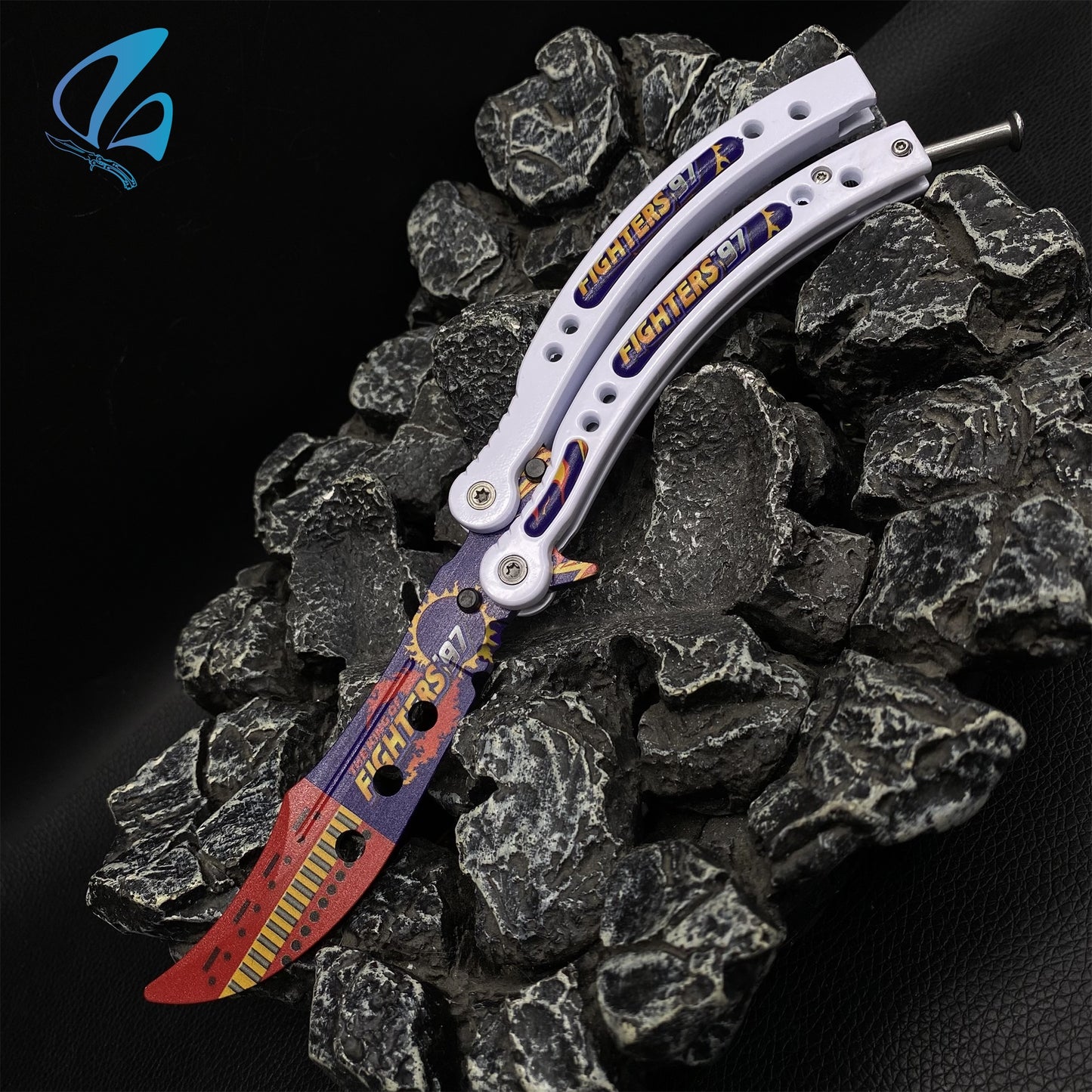 CSGO 97 Fighter Butterfly Knife Trainer 97 Fighter Skin Balisong Trainer