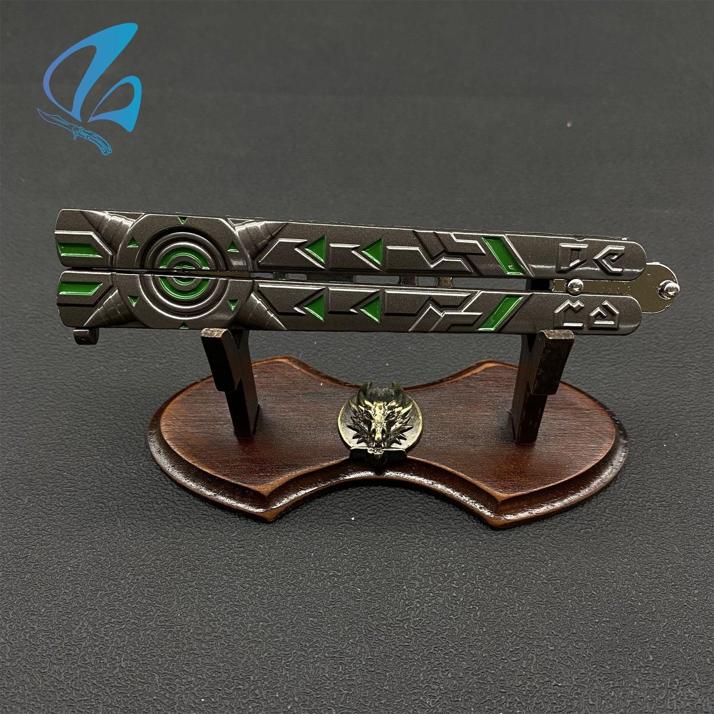 Aotu Butterfly Knife Trainer Aotu Balisong Fan Art For Display Only