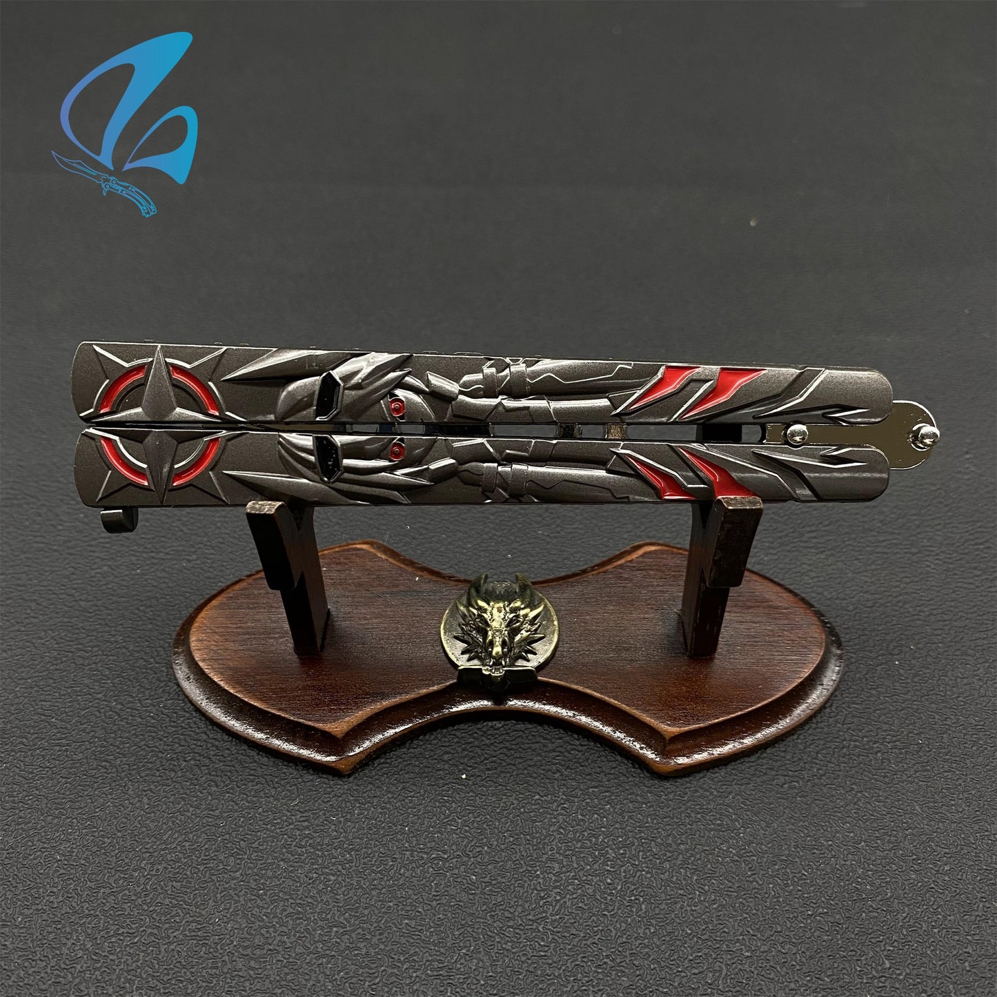 Aotu Butterfly Knife Trainer Aotu Balisong Fan Art For Display Only