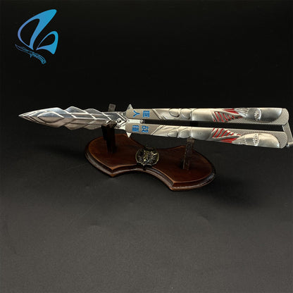 AOT Butterfly Knife AOT Balisong Fan Art For Display Only