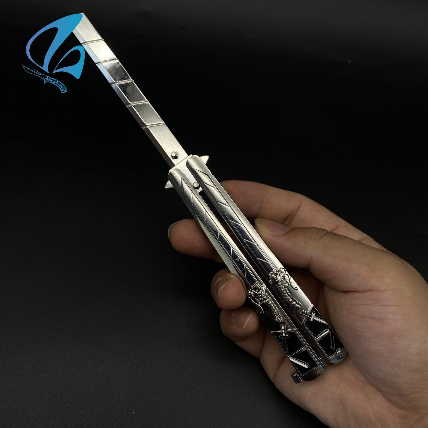 AOT Butterfly Knife AOT Balisong Fan Art For Display Only