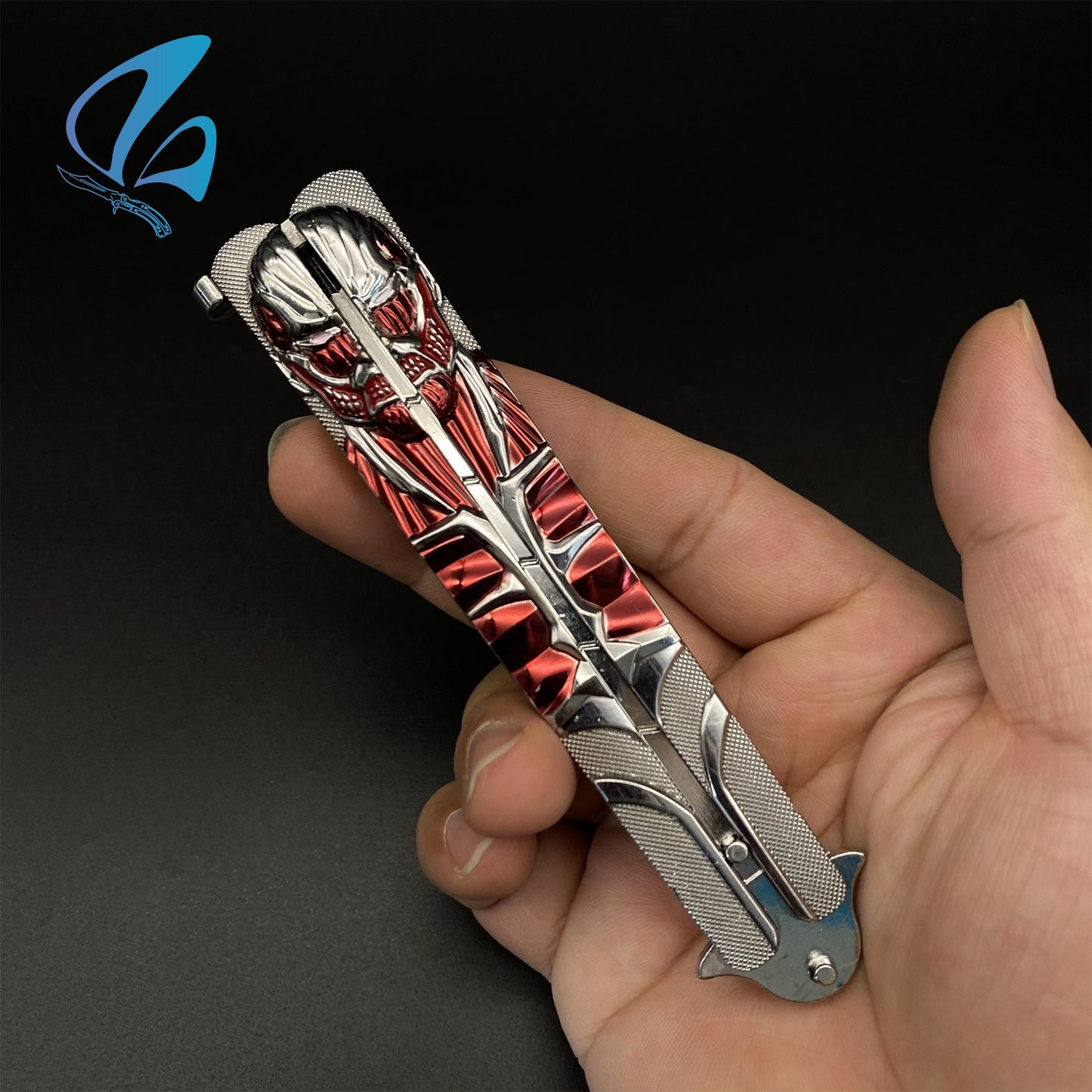 AOT Butterfly Knife AOT Balisong Fan Art For Display Only