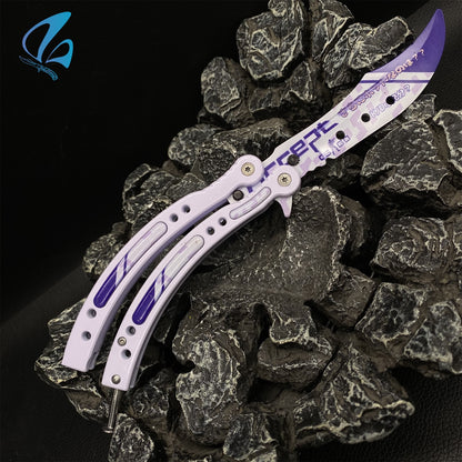 CSGO Akihabara Accept Butterfly Knife Trainer Akihabara Accept Skin Balisong Trainer