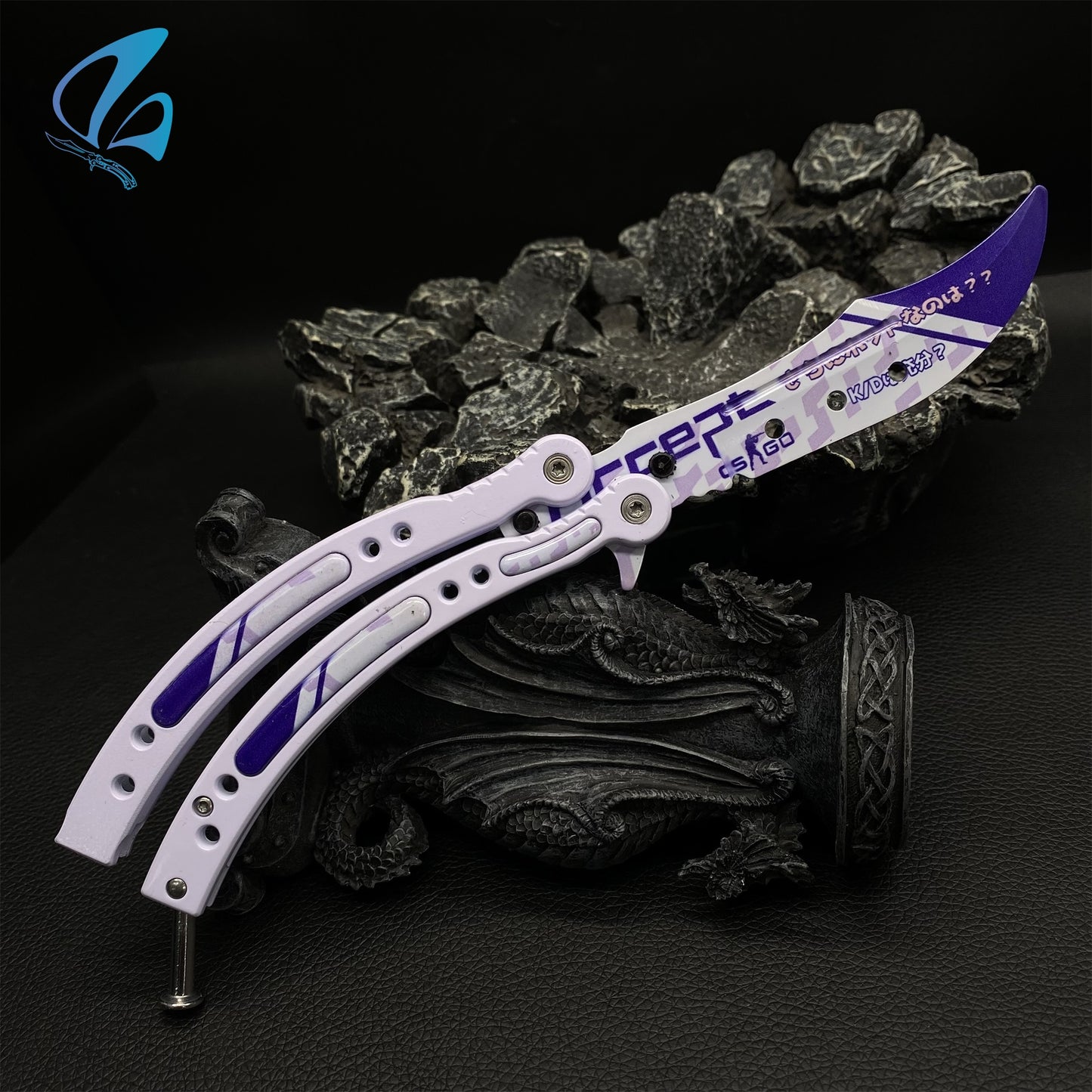 CSGO Akihabara Accept Butterfly Knife Trainer Akihabara Accept Skin Balisong Trainer