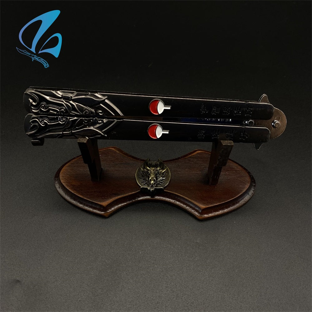 Fanmade Butterfly Knife Mega Balisong Fan Art For Display Only