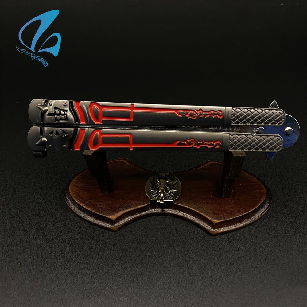 Fanmade Butterfly Knife Mega Balisong Fan Art For Display Only