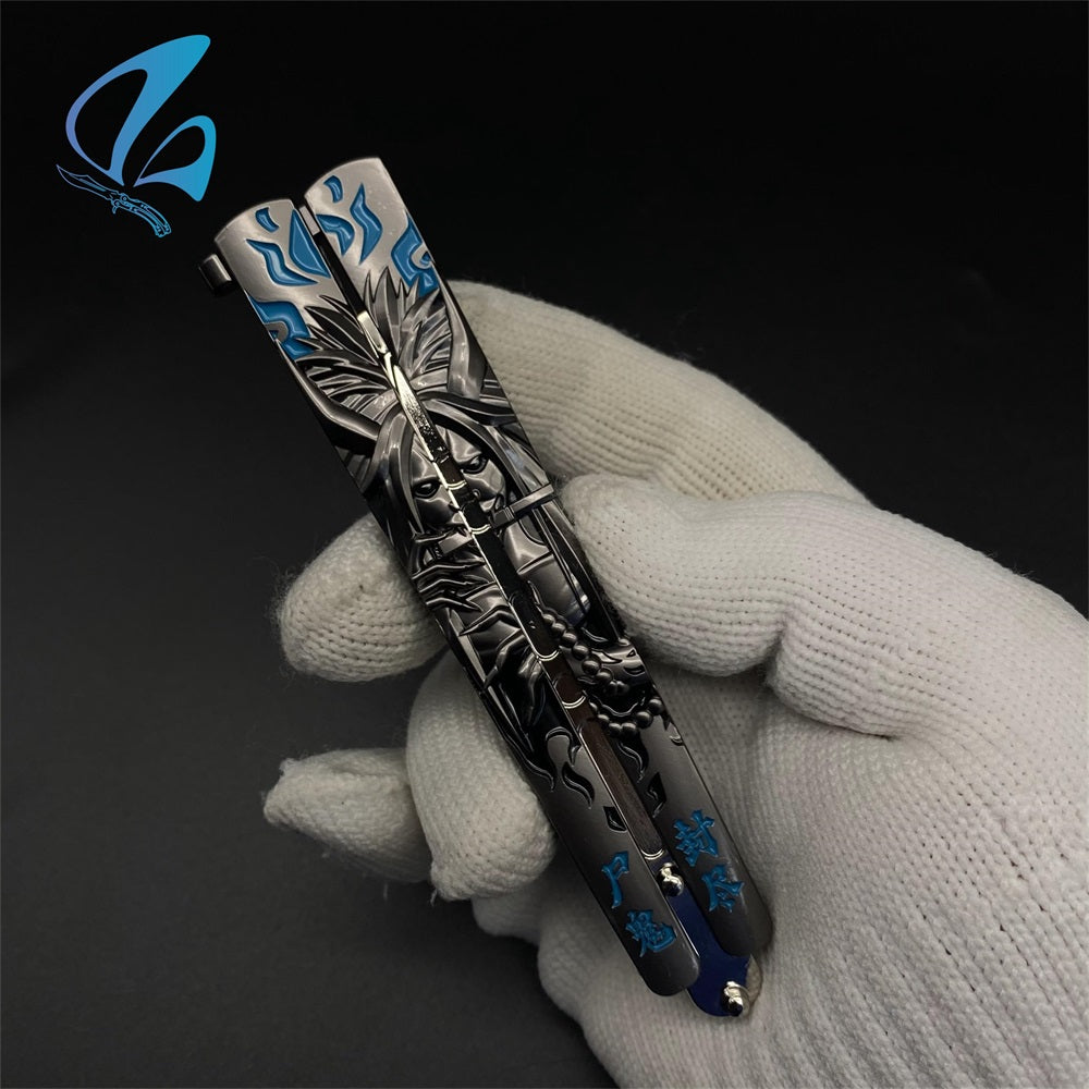 Fanmade Butterfly Knife Mega Balisong Fan Art For Display Only