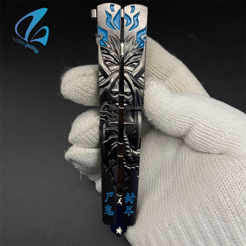 Fanmade Butterfly Knife Mega Balisong Fan Art For Display Only