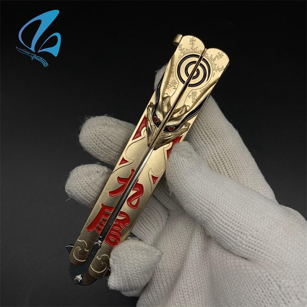 Fanmade Butterfly Knife Mega Balisong Fan Art For Display Only