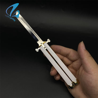 Anime Butterfly Knife Anime Balisong Fan Art For Display Only