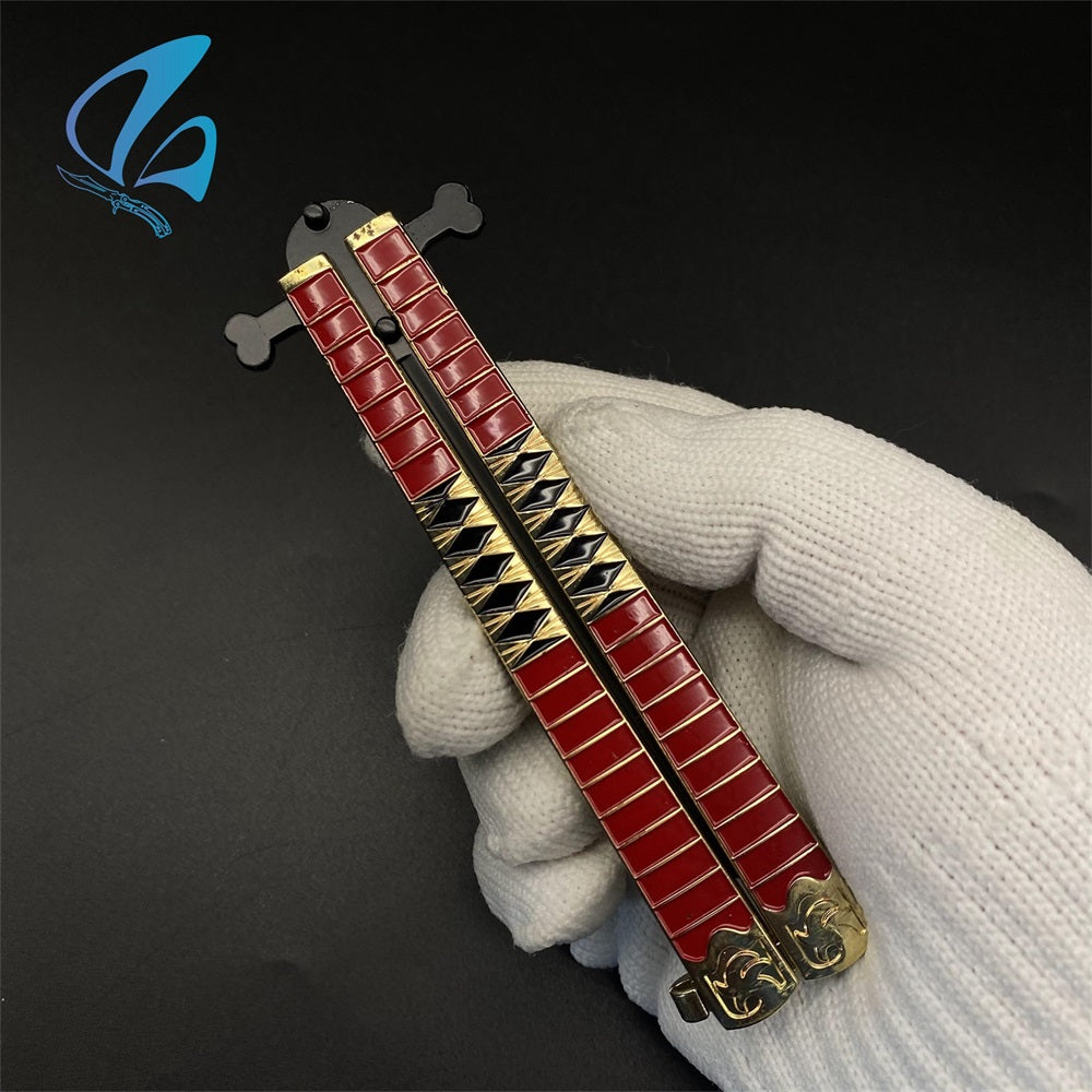 Anime Butterfly Knife Anime Balisong Fan Art For Display Only