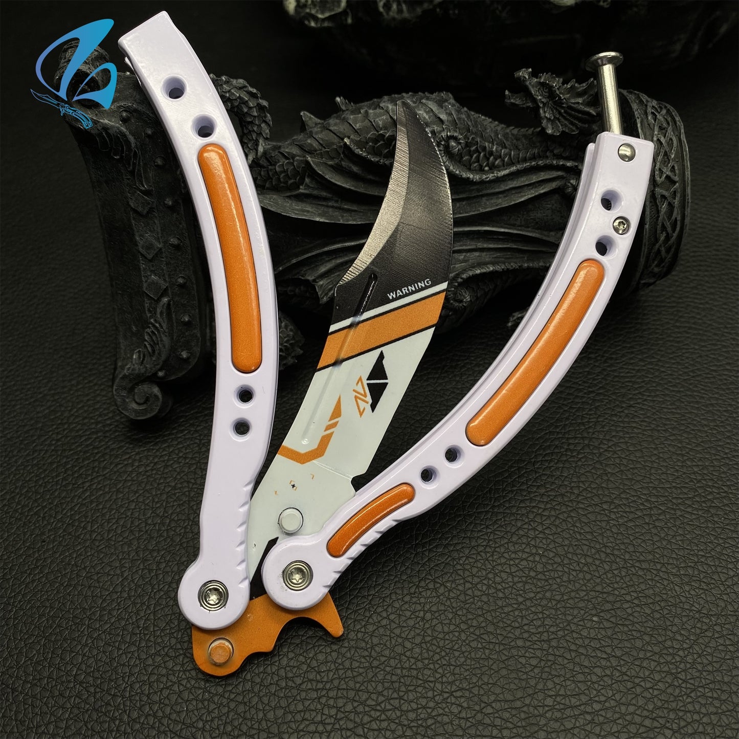 CSGO Asiimov Butterfly Knife Trainer  Asiimov Skin Balisong Trainer