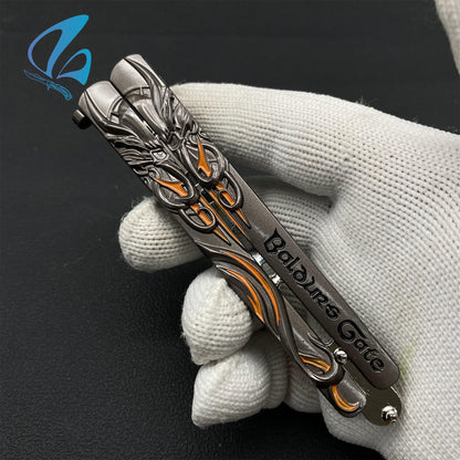 BG3 Butterfly Knife BG3 Balisong Fan Art For Display Only