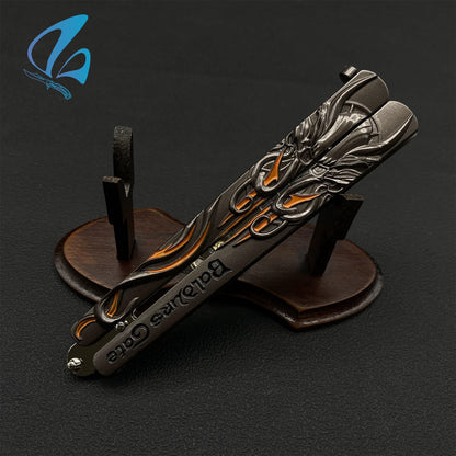 BG3 Butterfly Knife BG3 Balisong Fan Art For Display Only