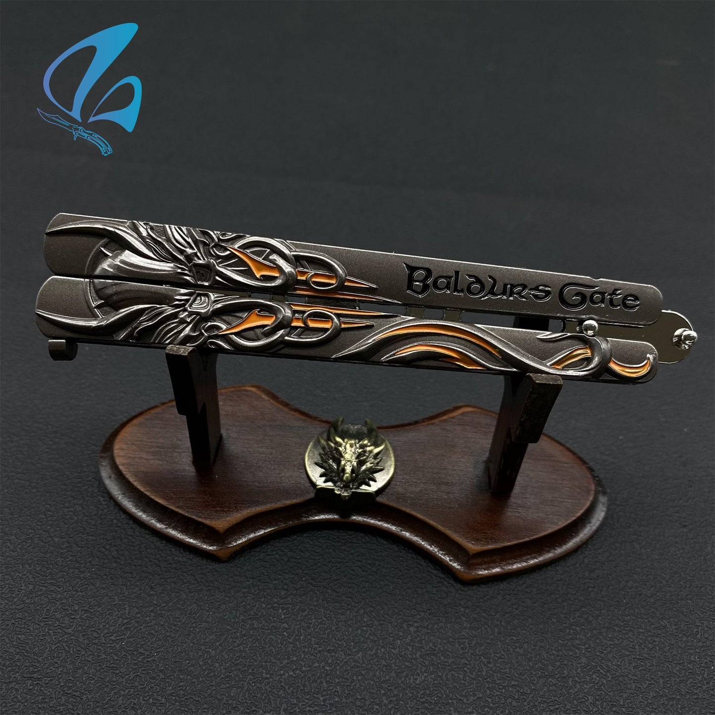 BG3 Butterfly Knife BG3 Balisong Fan Art For Display Only