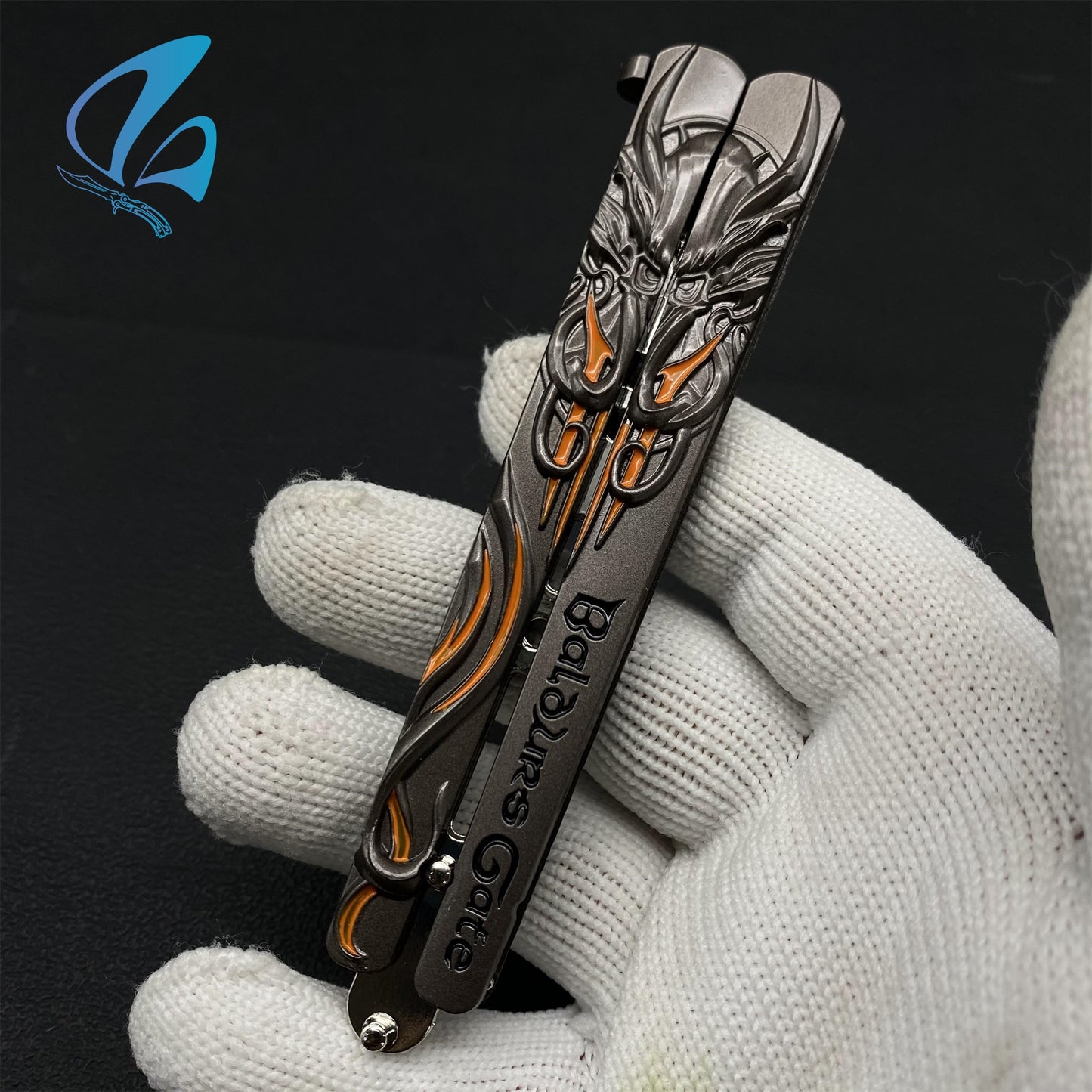 BG3 Butterfly Knife BG3 Balisong Fan Art For Display Only