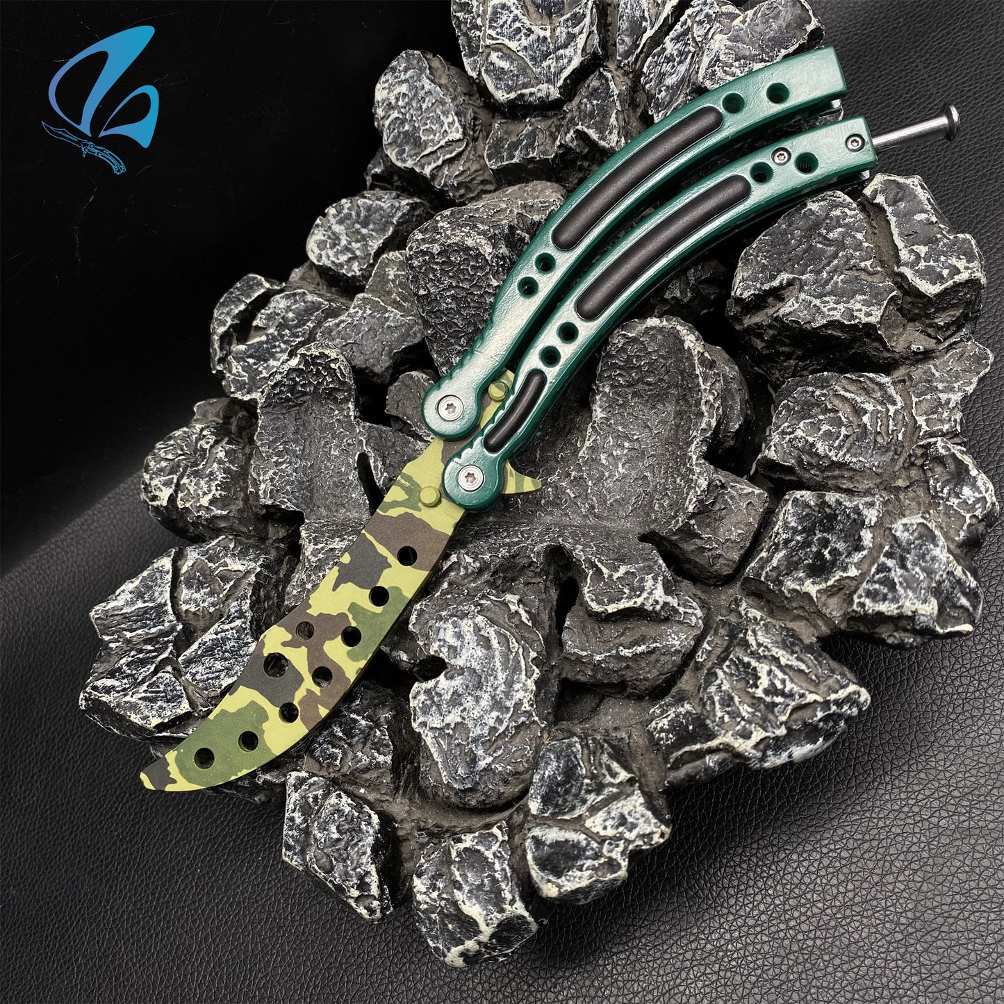 CSGO Boreal Forest Butterfly Knife Trainer Boreal Forest Skin Balisong Trainer