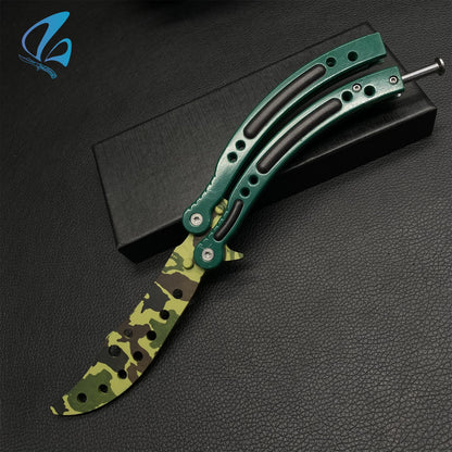 CSGO Boreal Forest Butterfly Knife Trainer Boreal Forest Skin Balisong Trainer