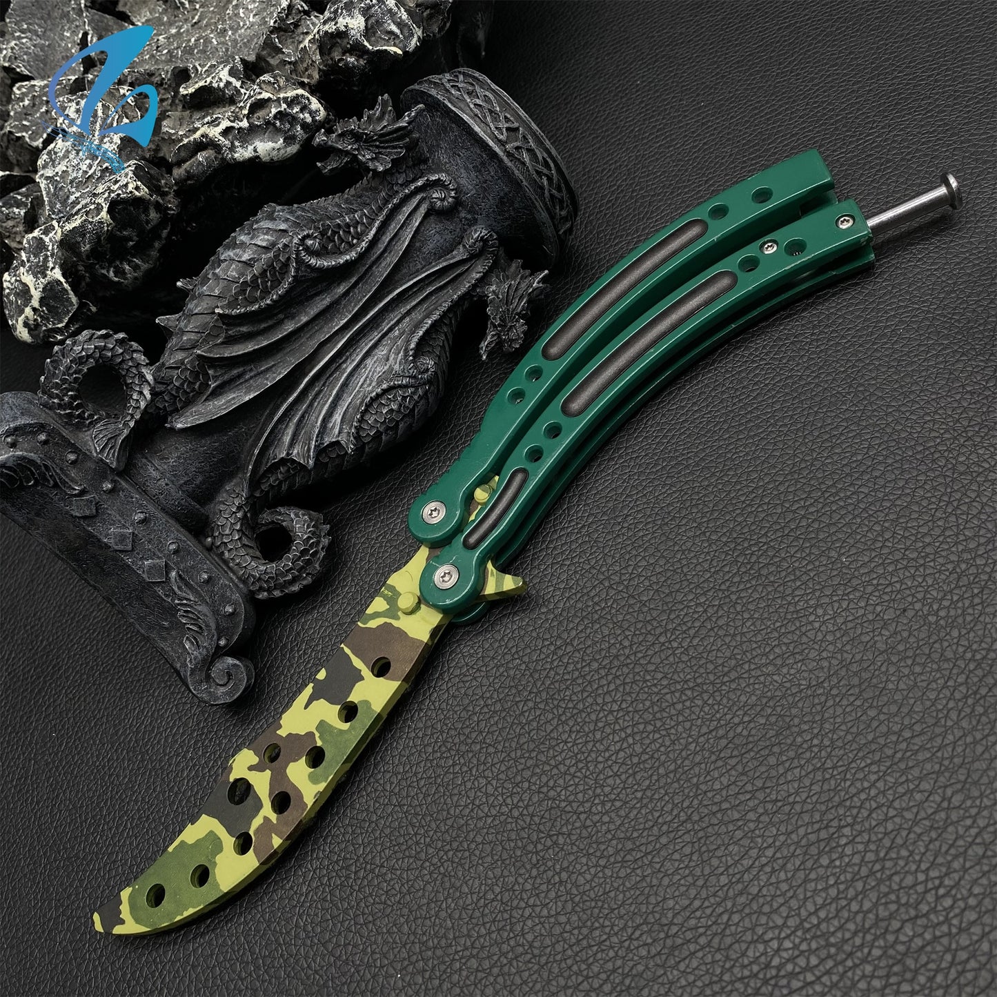 CSGO Boreal Forest Butterfly Knife Trainer Boreal Forest Skin Balisong Trainer