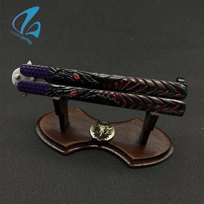 CF Game Butterfly Knife Trainer CF Balisong Fan Art For Display Only