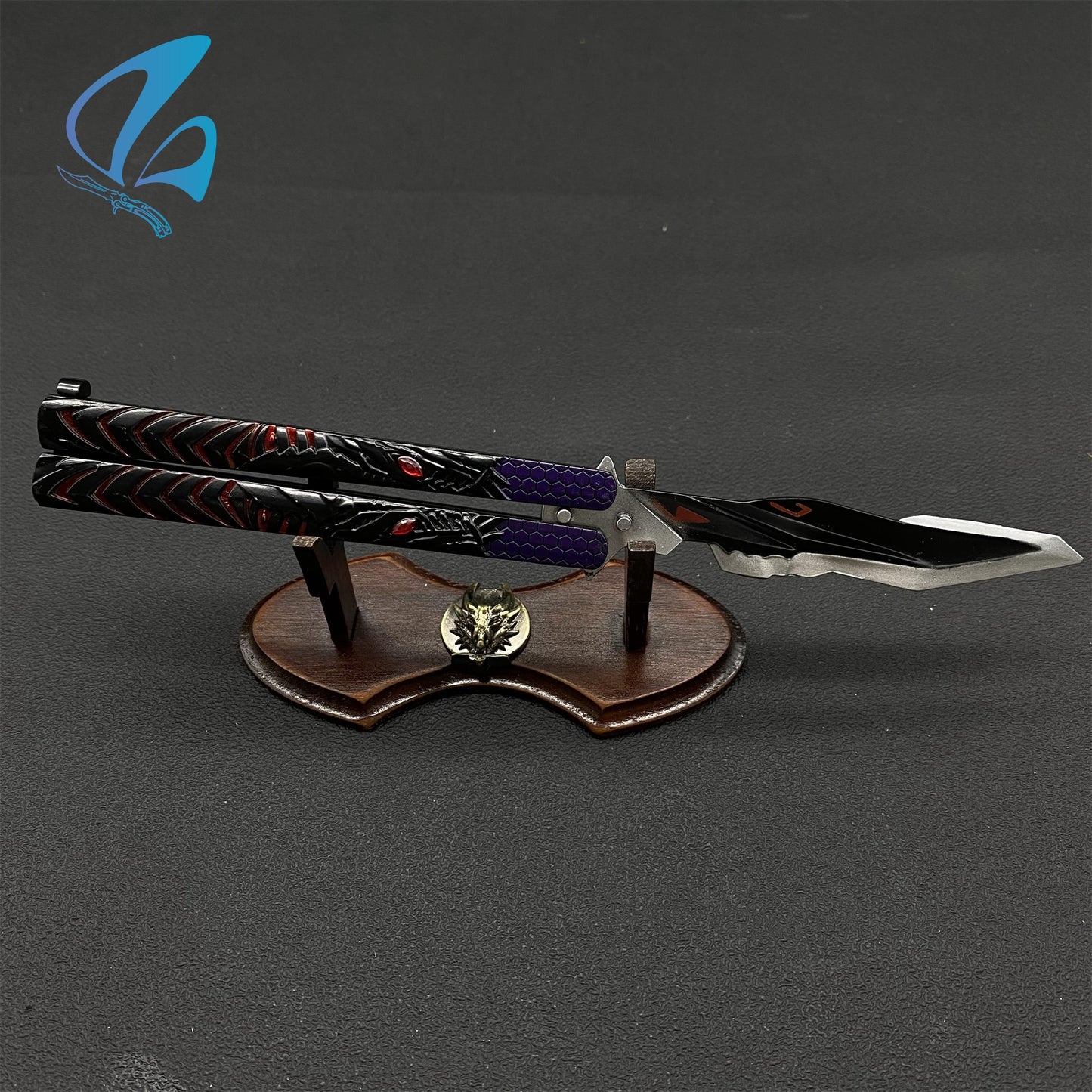 CF Game Butterfly Knife Trainer CF Balisong Fan Art For Display Only