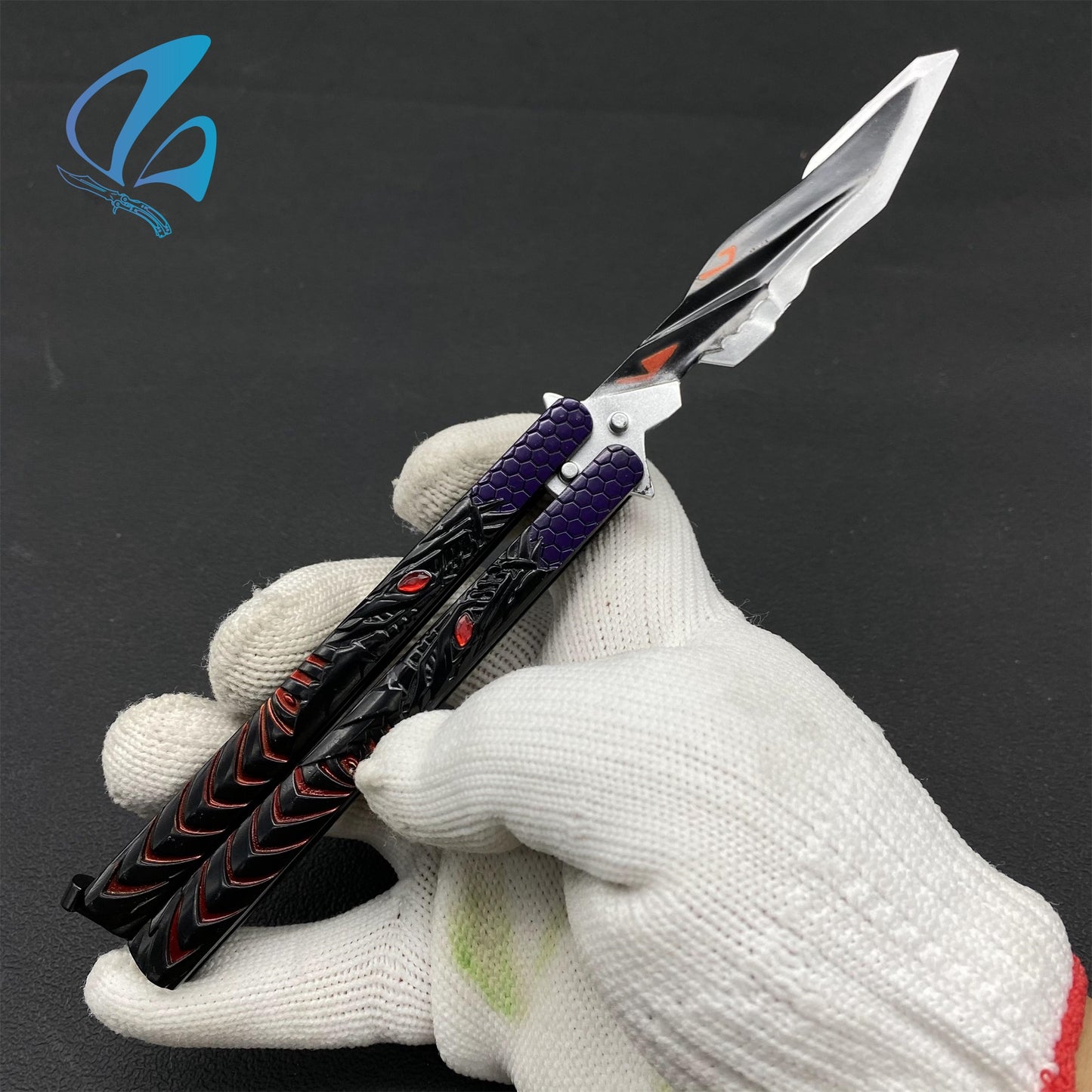 CF Game Butterfly Knife Trainer CF Balisong Fan Art For Display Only