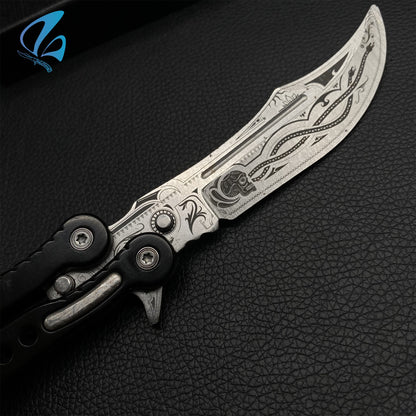 CSGO Cartel Butterfly Knife Trainer Cartel Skin Balisong Trainer