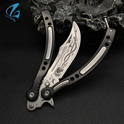 CSGO Cartel Butterfly Knife Trainer Cartel Skin Balisong Trainer