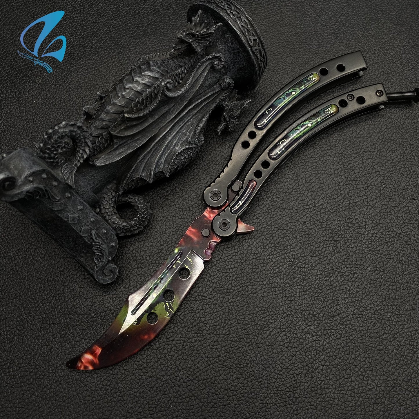 CSGO Cerberus Butterfly Knife Trainer Cerberus Skin Balisong Trainer