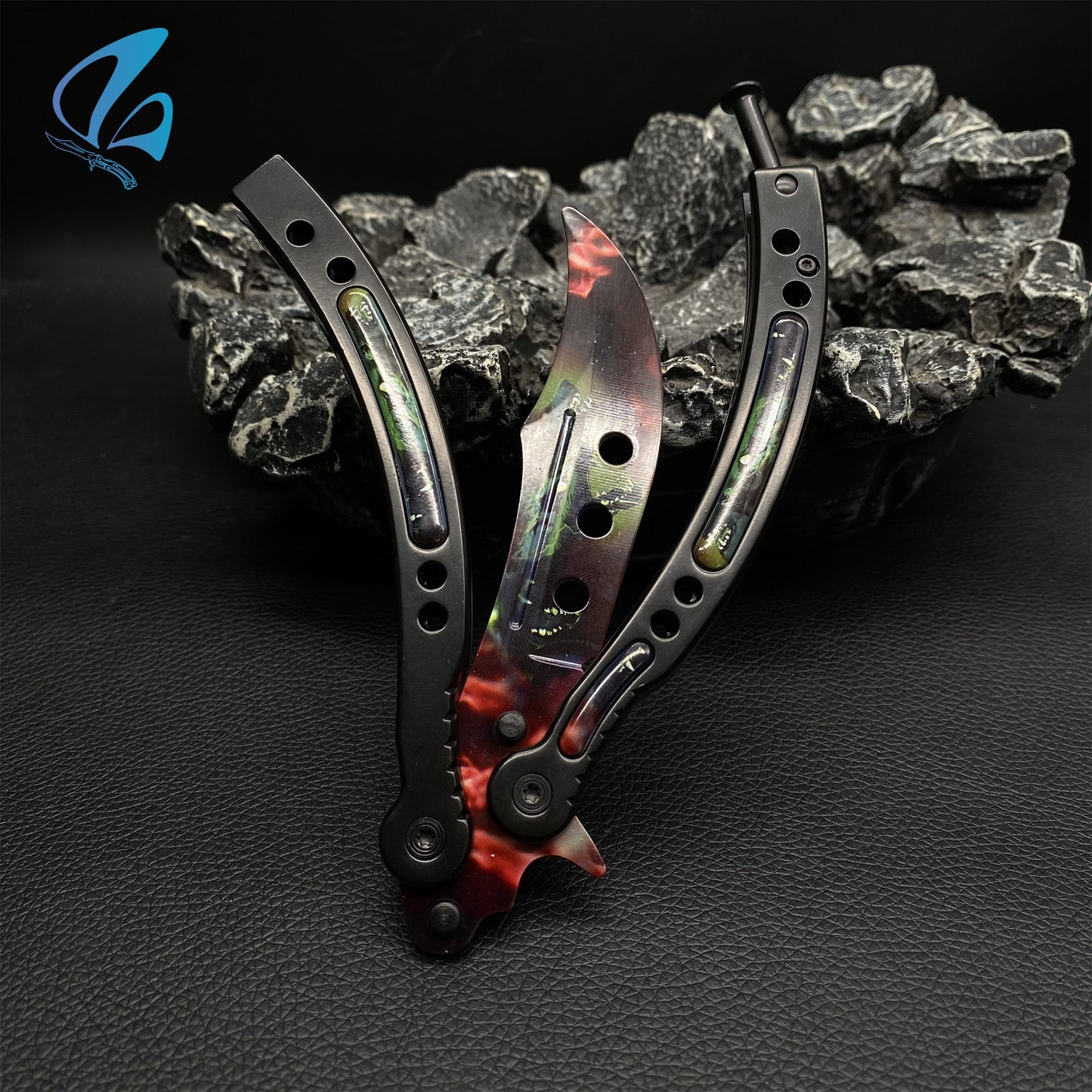 CSGO Cerberus Butterfly Knife Trainer Cerberus Skin Balisong Trainer