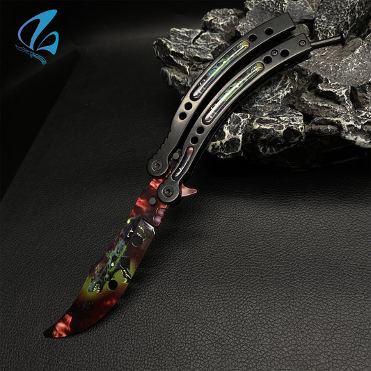 CSGO Cerberus Butterfly Knife Trainer Cerberus Skin Balisong Trainer