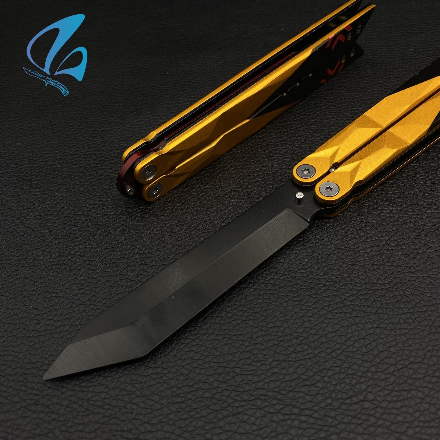 Champion 2022 Butterfly Knife Aluminium Handle Steel Blade Balisong Trainer