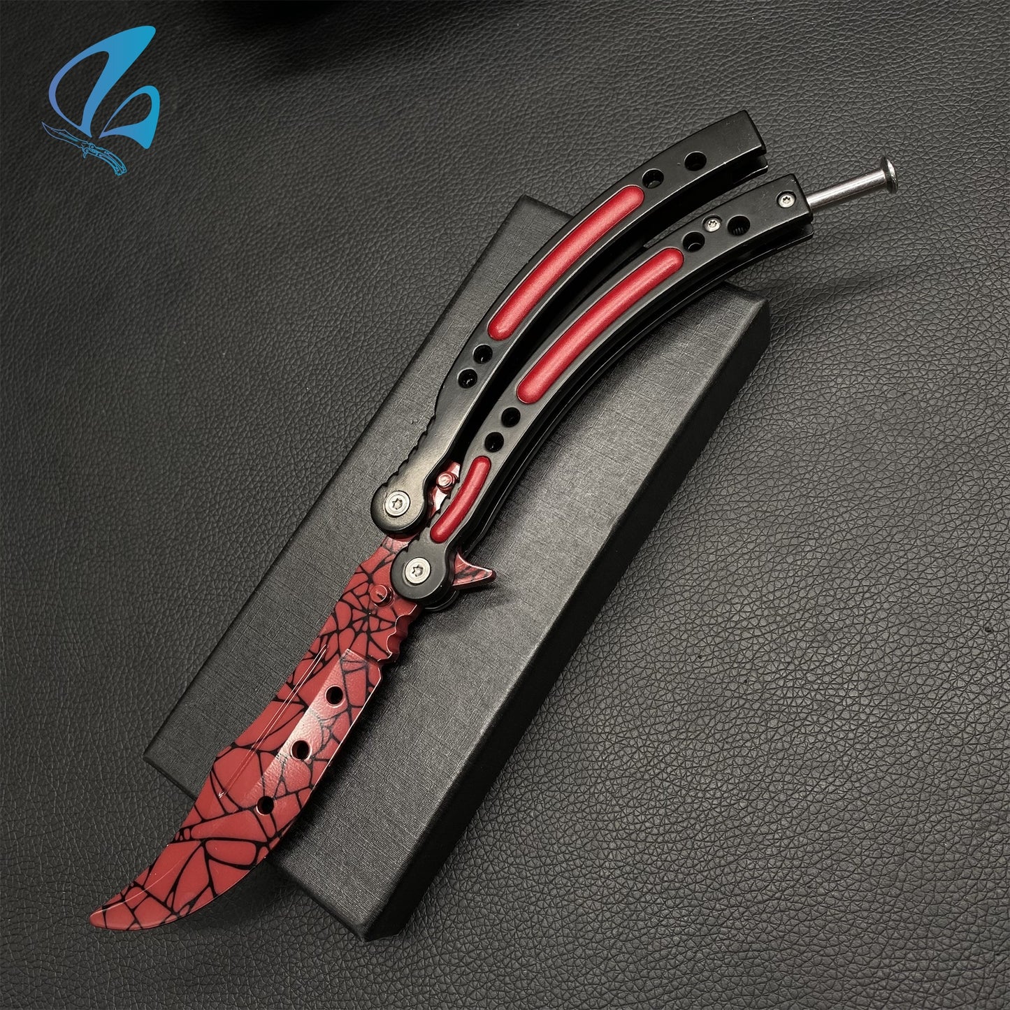 CSGO Crimson Web Butterfly Knife Trainer Crimson Web Skin Balisong Trainer