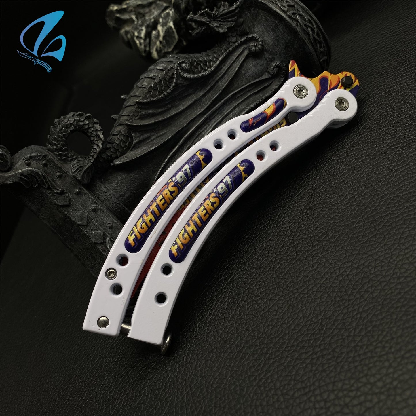 CSGO Desert Camo Butterfly Knife Trainer Desert Camo Skin Balisong Trainer