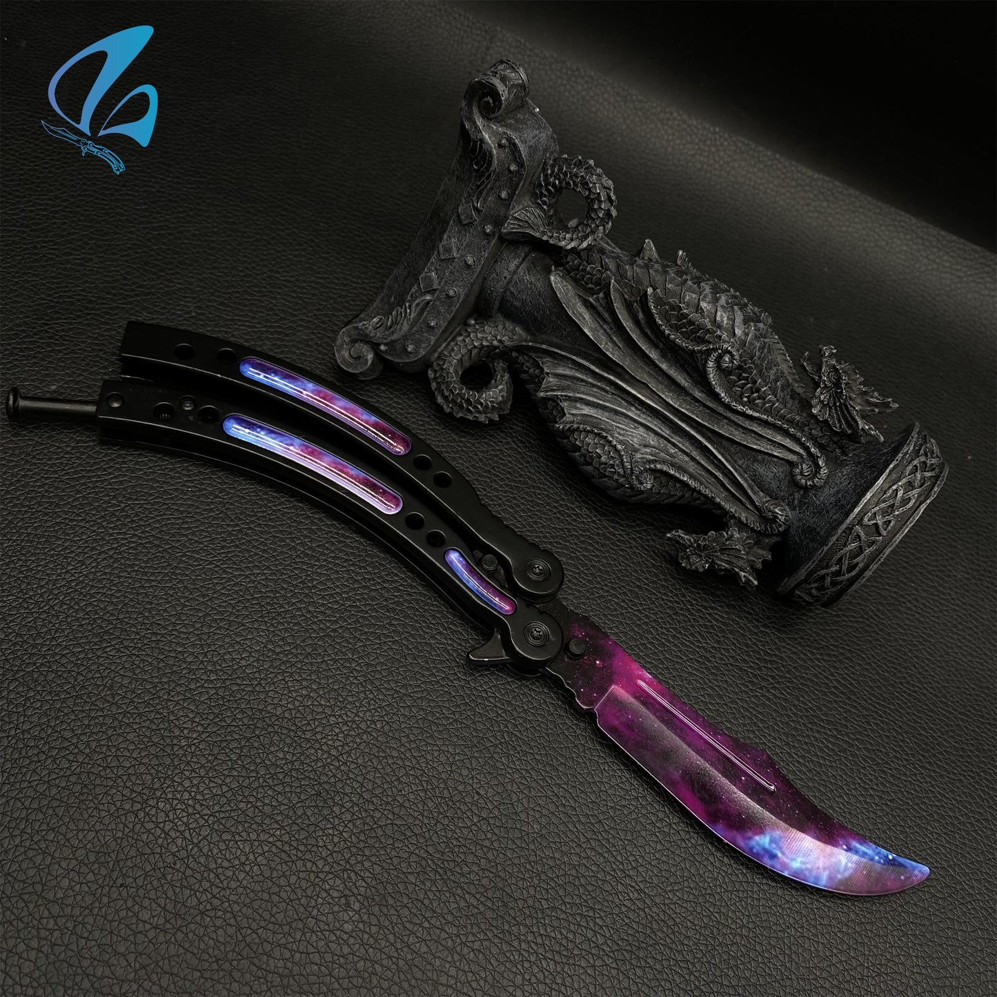 CSGO Doppler Butterfly Knife Trainer Doppler Skin Balisong Trainer